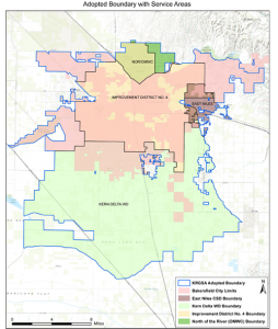 KRGSA Adopted Boundary Map With Service Areas